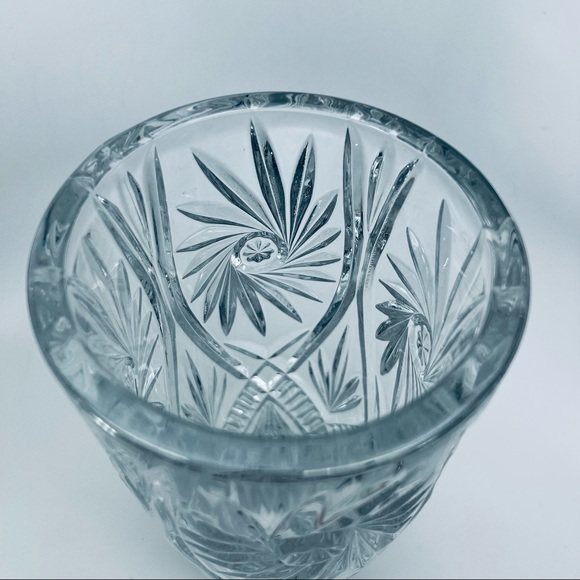 CZECH BOHEMIA CRYSTAL GLASS VASE - Picture 3 of 8